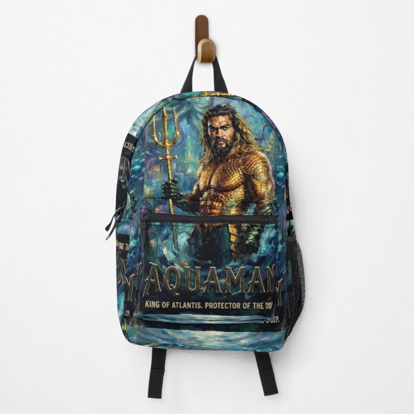 Item preview, Aquaman Superhero Sci-Fi Action Fantasy Celebration Tribute Art Poster designed and sold by Art's Diner.