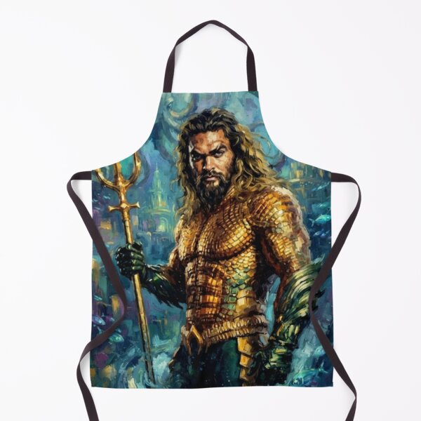 Item preview, Aquaman Superhero Sci-Fi Action Fantasy Celebration Tribute Art Poster designed and sold by Art's Diner.