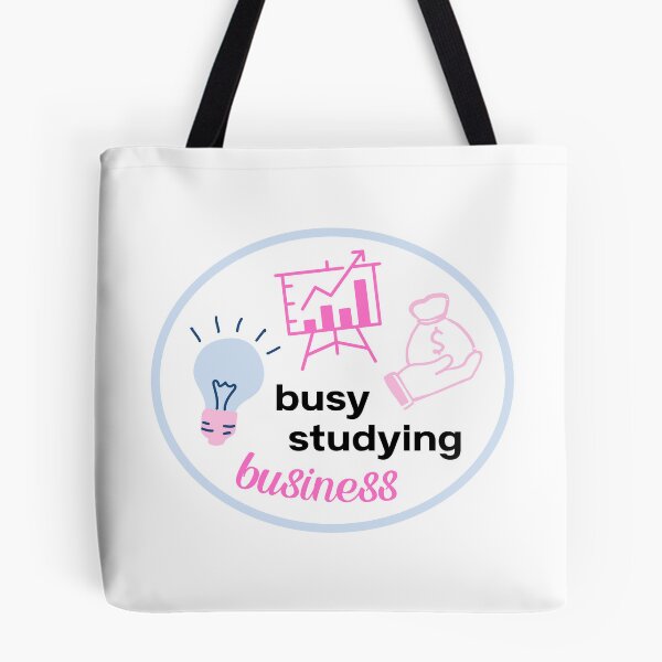 Item preview, Busy Studying Business Sticker designed and sold by SB Creative.