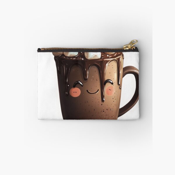Item preview, Cozy Cocoa Cup Sticker | Cute Hot Chocolate with Marshmallows | Kawaii Drink Sticker designed and sold by overcomercrafts.