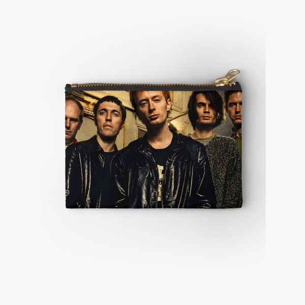 Item preview, Full-pose photo of the band Radiohead Poster designed and sold by Jennifer-Grier.