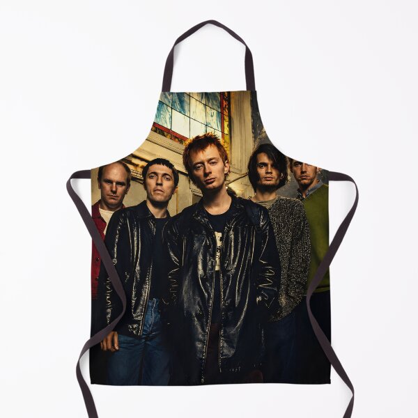 Item preview, Full-pose photo of the band Radiohead Poster designed and sold by Jennifer-Grier.