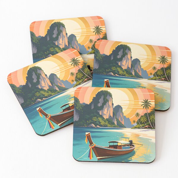 Item preview, Railay Beach Longtail Paradise designed and sold by Spirit of Siam.