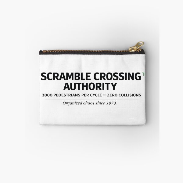 Item preview, Parody Typography Design| Shibuya Crossing Humor designed and sold by maaameee.