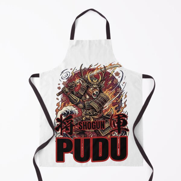 Item preview, Shogun PUDU -Cute but powerful- kanji art designed and sold by LOVEARTDESIGN.
