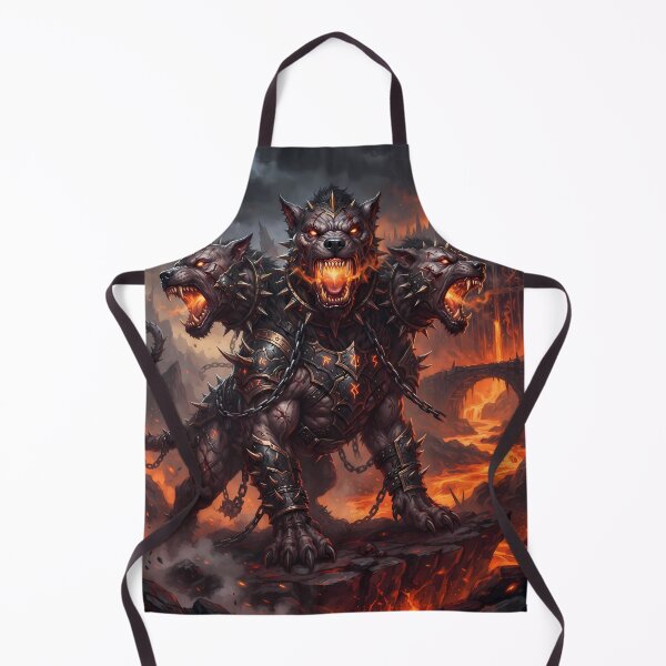 Item preview, Family Cerberus Three Headed Hellhound Gates Of Hades designed and sold by ART ATTACK ZONE.