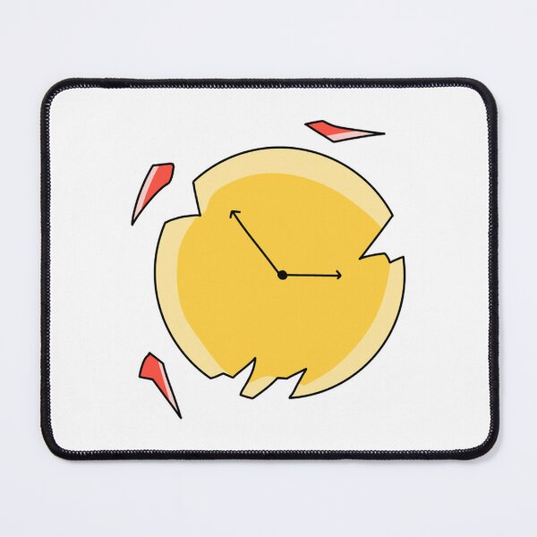 Item preview, Piece Of Time Abstract Yellow Clock Abstract Design designed and sold by EruvynStudiose.