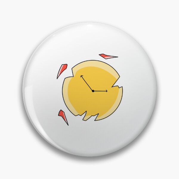 Item preview, Piece Of Time Abstract Yellow Clock Abstract Design designed and sold by EruvynStudiose.