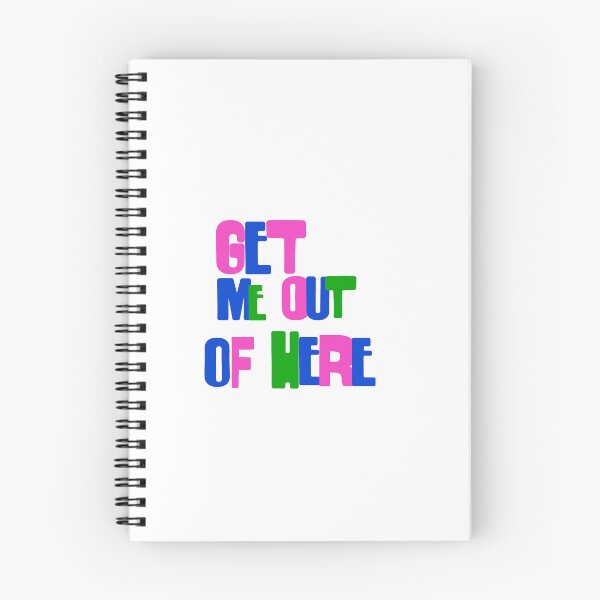 Item preview, Get Me Out Of Here Chaotic Quote designed and sold by juliagz.