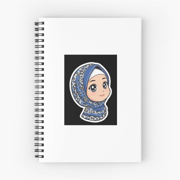Item preview, Cute Chibi Hijabi Girl designed and sold by TheModernMuslimah.
