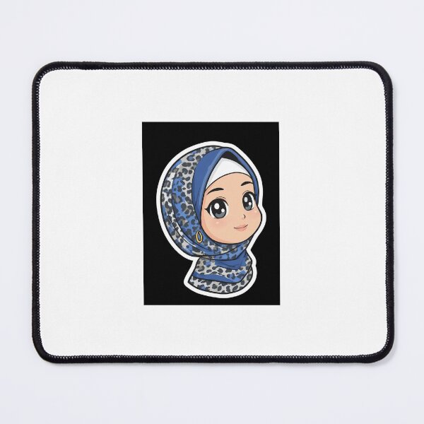 Item preview, Cute Chibi Hijabi Girl designed and sold by TheModernMuslimah.