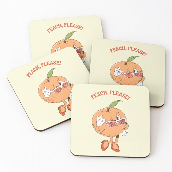 Item preview, Funny Peach Quote Design, Foodie Wall Decor, Gifts for Friends & Family designed and sold by SpringTeaDesigns.