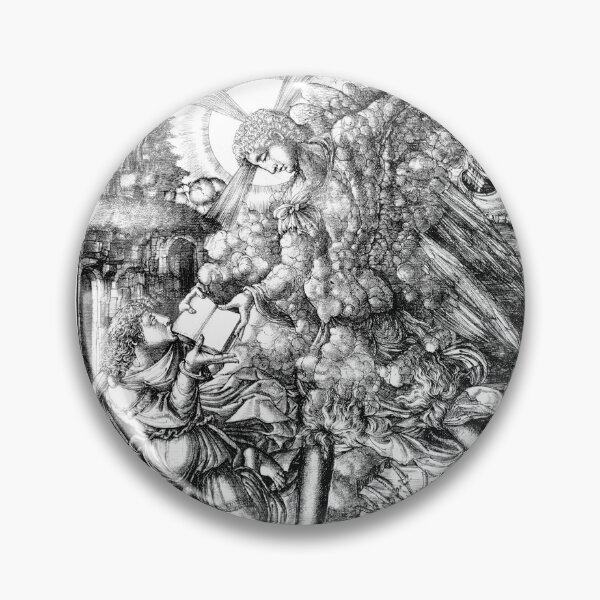 Item preview, The Apocalypse: The Angel Gives St. John the Book to Eat by Jean Duvet 16th century. designed and sold by Hedrin.