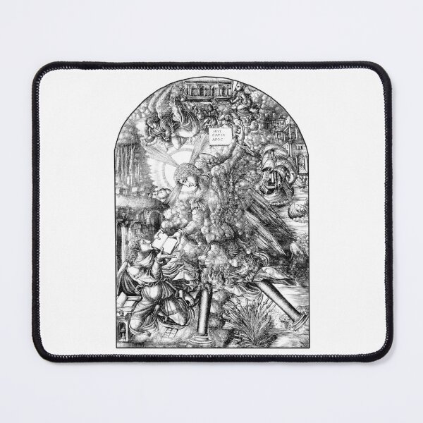 Item preview, The Apocalypse: The Angel Gives St. John the Book to Eat by Jean Duvet 16th century. designed and sold by Hedrin.
