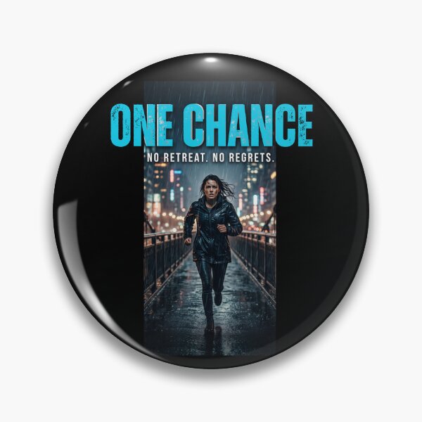 Item preview, One Chance No Retreat No Regrets Cinematic Running Art designed and sold by rich-moda.
