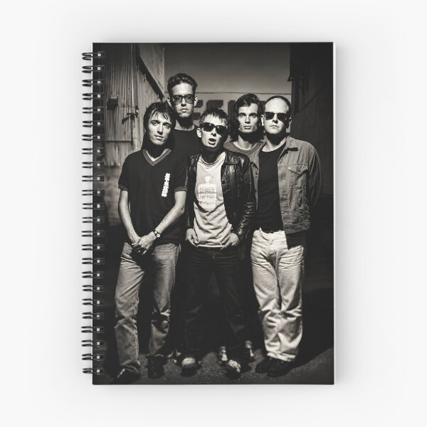 Item preview, Black and white Radiohead band poster designed and sold by Jennifer-Grier.
