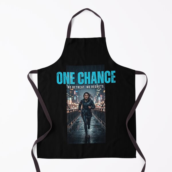 Item preview, One Chance No Retreat No Regrets Cinematic Running Art designed and sold by rich-moda.