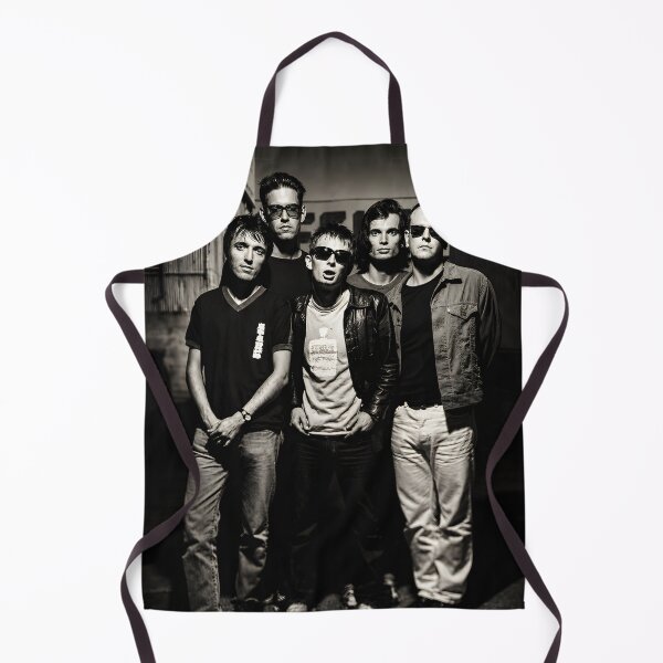 Item preview, Black and white Radiohead band poster designed and sold by Jennifer-Grier.