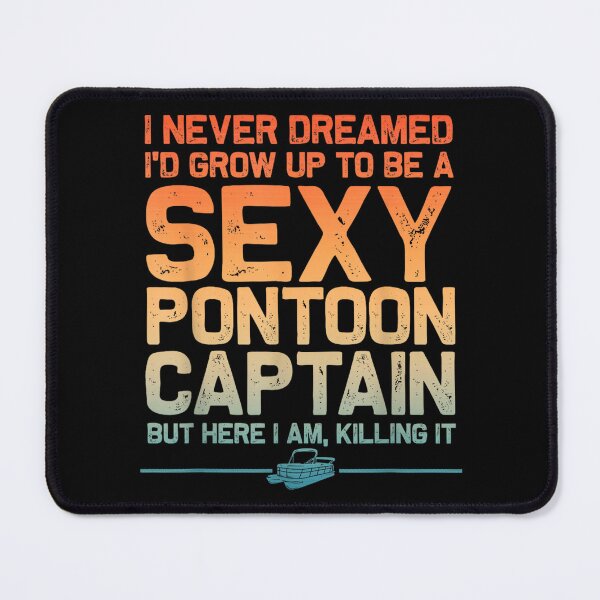 Item preview, Pontooning Funny Pontoon Captain designed and sold by goombi-creative.