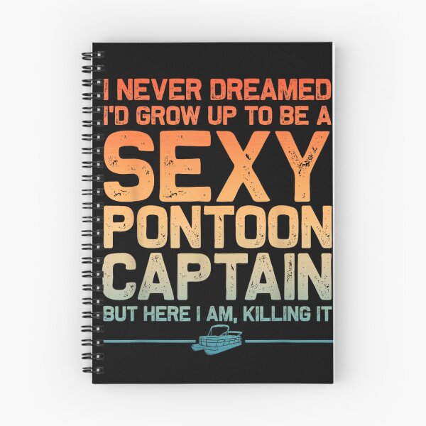 Item preview, Pontooning Funny Pontoon Captain designed and sold by goombi-creative.