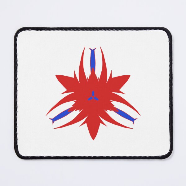 Item preview, Red Abstract Sharp Spiky Star Geometric Graphic designed and sold by EruvynStudiose.
