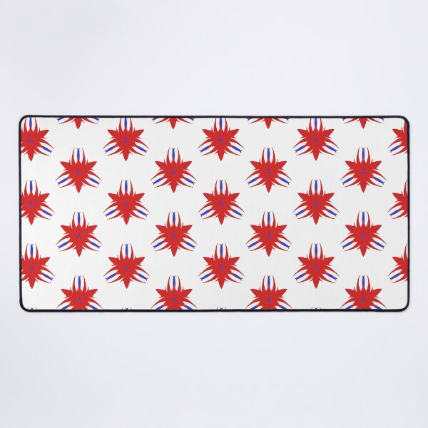 Item preview, Red Abstract Sharp Spiky Star Geometric Graphic designed and sold by EruvynStudiose.