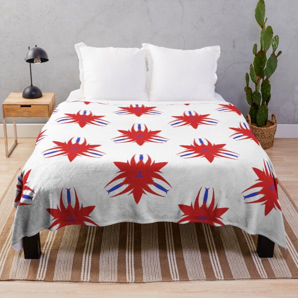 Item preview, Red Abstract Sharp Spiky Star Geometric Graphic designed and sold by EruvynStudiose.