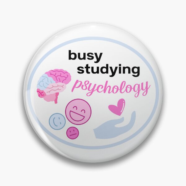 Item preview, Busy Studying Psychology Sticker designed and sold by SB Creative.