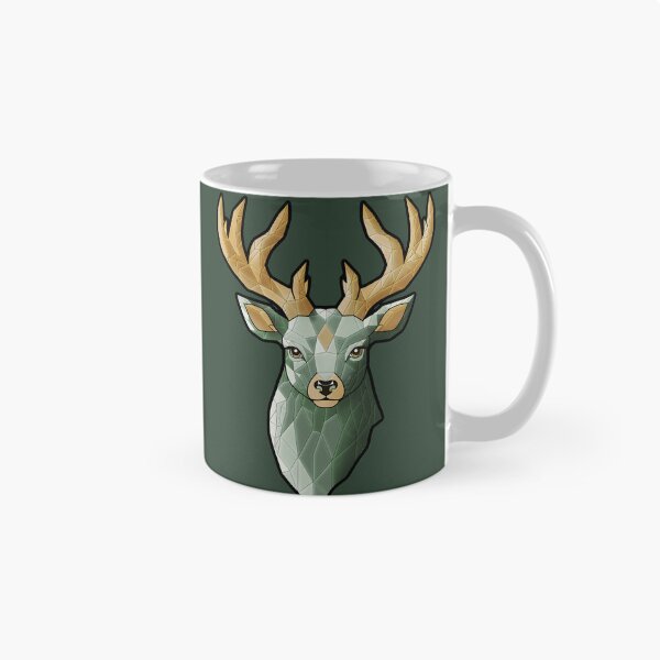 Item preview, Moss Agate Stag designed and sold by DerpCat Sketches.