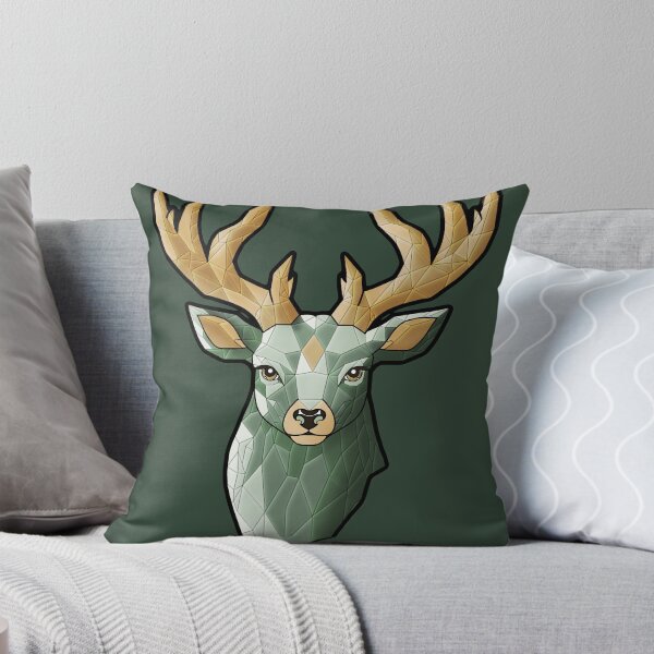Item preview, Moss Agate Stag designed and sold by DerpCat Sketches.