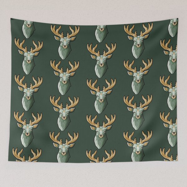 Item preview, Moss Agate Stag designed and sold by DerpCat Sketches.