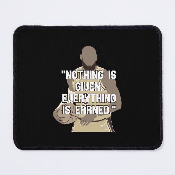 Item preview, Lebron James Inspiring Quote designed and sold by LoveeDesignn.