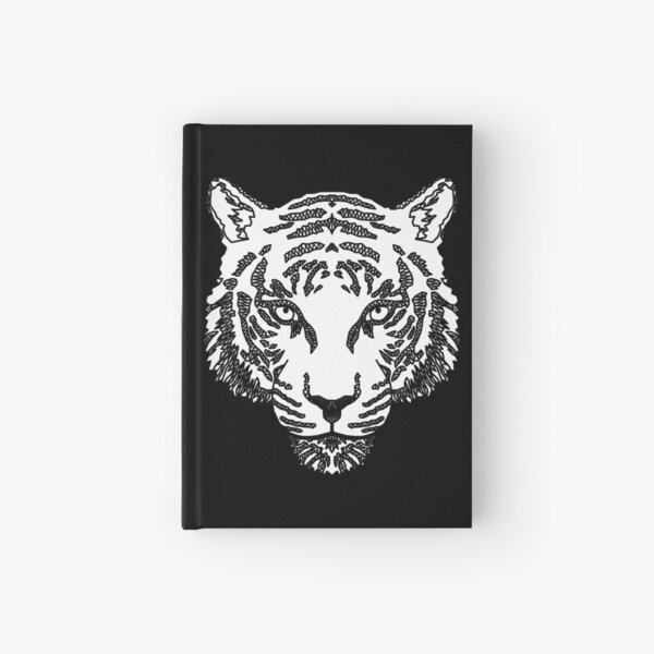 Notizbucher Tiger Umriss Redbubble