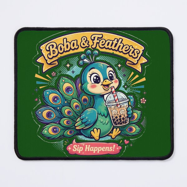 Item preview, Boba & Feathers designed and sold by HAYA6395.