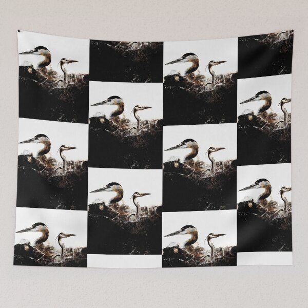 Item preview, Herons Artistic Silhouette designed and sold by whitingartists.