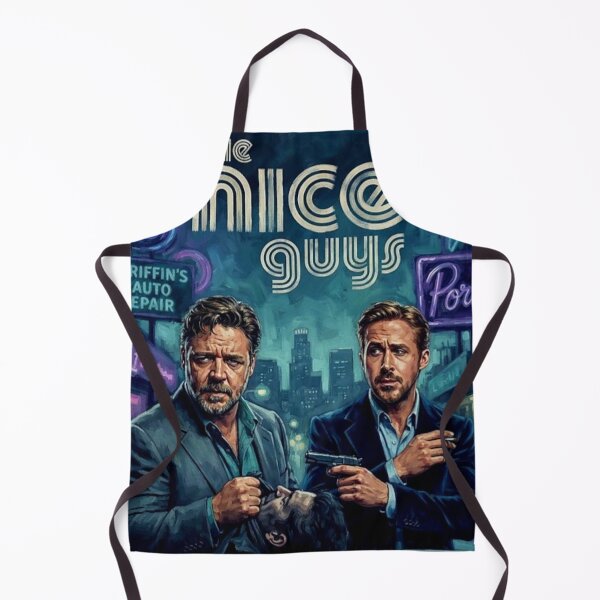 Item preview, The Nice Guys Neo-Noir Buddy Cop Crime Comedy Tribute Art Poster designed and sold by Art's Diner.