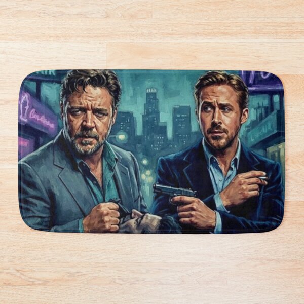 Item preview, The Nice Guys Neo-Noir Buddy Cop Crime Comedy Tribute Art Poster designed and sold by Art's Diner.