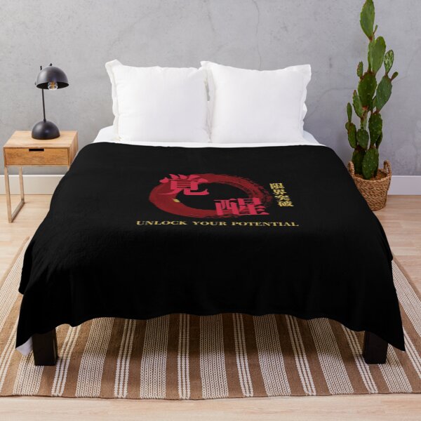 Item preview, Unlock Your Potential Japanese Enso Calligraphy Motivational Sticker/T-Shirt Art designed and sold by Locker39.