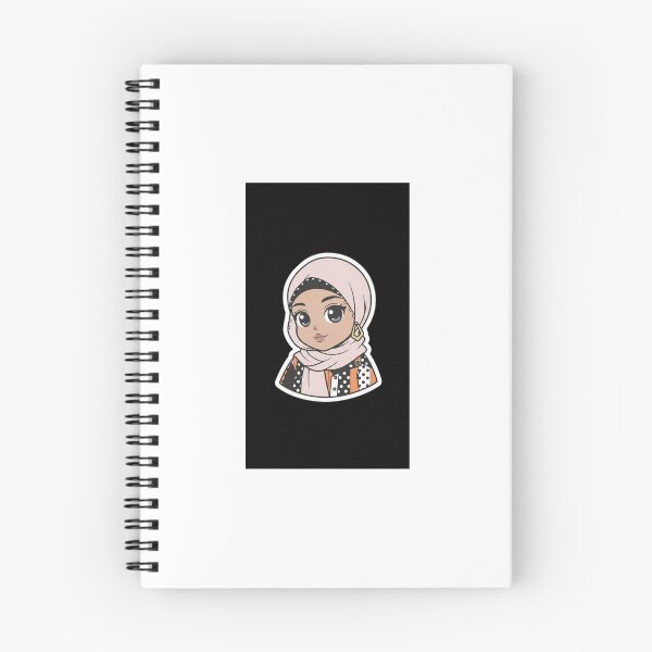 Item preview, Pink Hijab Chibi designed and sold by TheModernMuslimah.