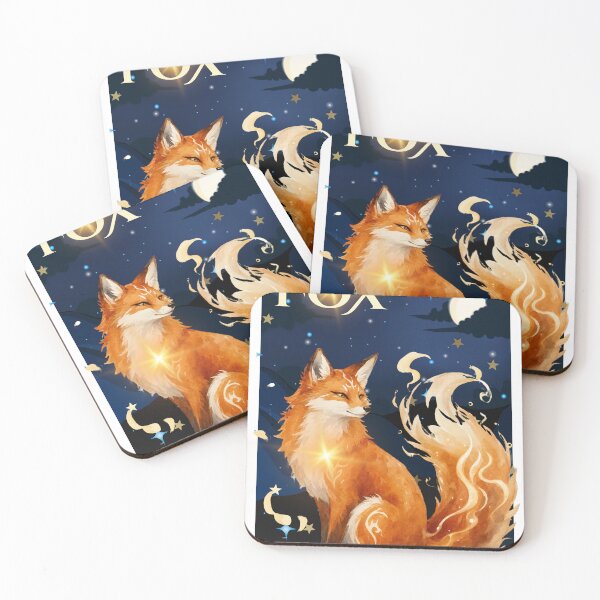 Item preview, Moonlight Fox designed and sold by MountainRoisin.