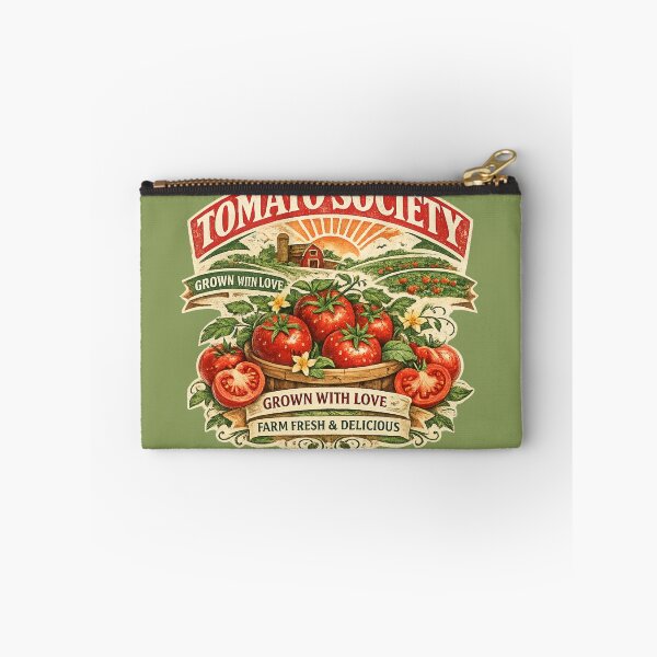 Item preview, Vintage Tomato Society Farm Fresh Illustration designed and sold by NinaVibeStudio.