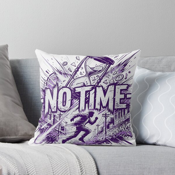 Item preview, No Time Running Man Shattered Hourglass Urban Streetwear designed and sold by rich-moda.