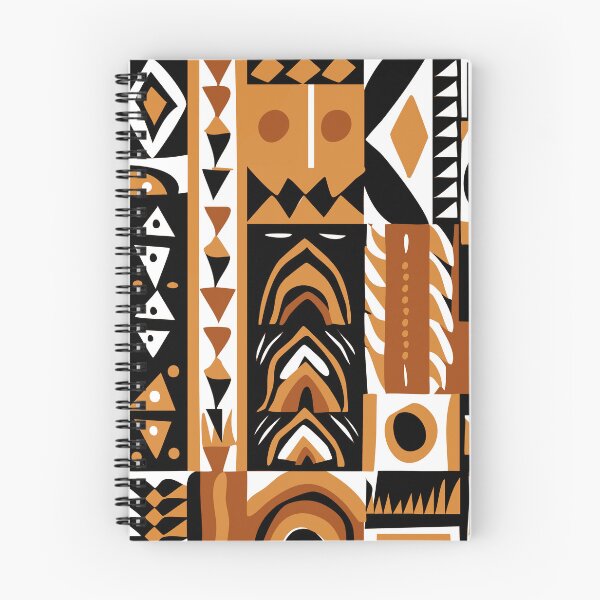 Item preview, African Kwanzaa Design Pattern In Warm Brown Earthtones designed and sold by DEC02.