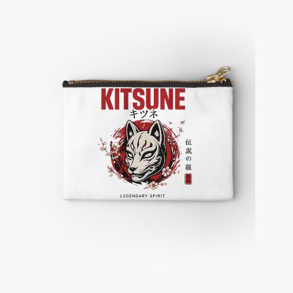 Item preview, Kitsune Fox Mask Japanese Streetwear Design designed and sold by Hamlali-Studio.