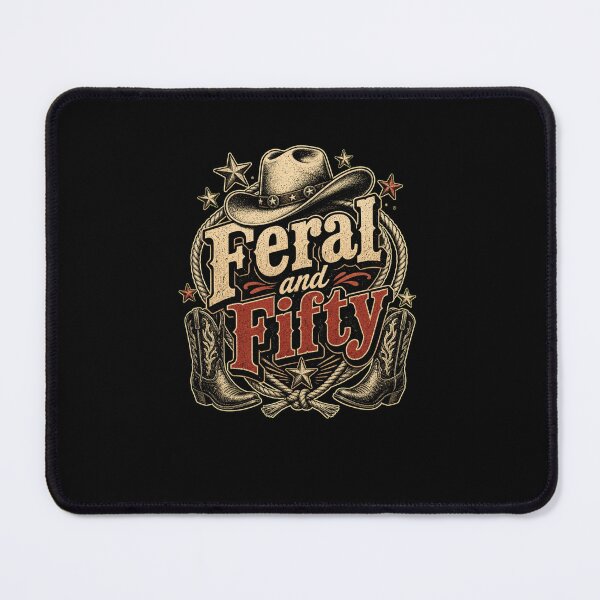 Item preview, Feral and Fifty Western Cowboy Boots Hat designed and sold by snowry.