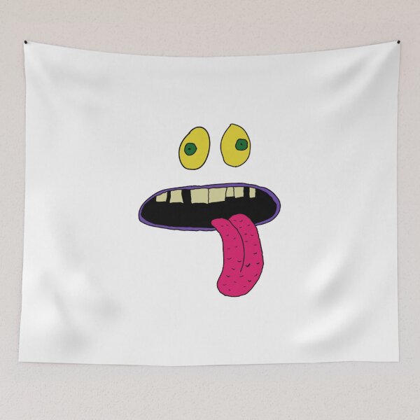 Item preview, Big Lick Funny Spooky Black Monster Long Tongue Illustration designed and sold by DumpsterJuicee.