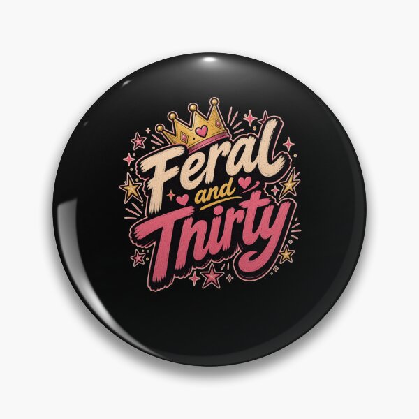 Item preview, Feral and Thirty Crown Thirtieth Celebration designed and sold by snowry.