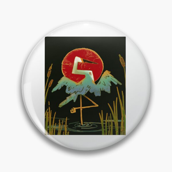 Item preview, Heron at Sunset Graphic Art designed and sold by whitingartists.