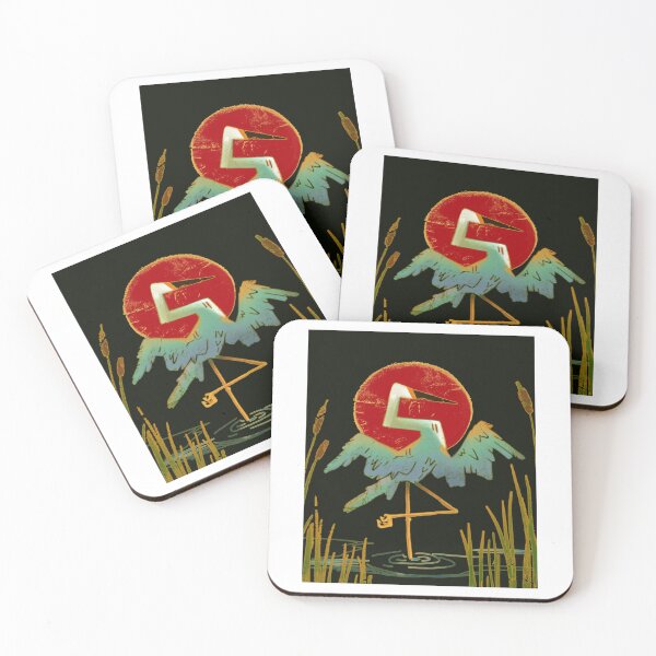 Item preview, Heron at Sunset Graphic Art designed and sold by whitingartists.