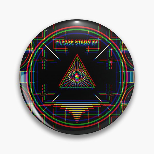 Item preview, Illuminati Stand By Glitch - Dark designed and sold by animinimal.